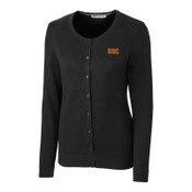 USC Trojans Women's Black Lakemont Cardigan